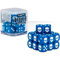 Dice Cube Blue - 20 stk 20 terninger til Warhammer 40K/Sigmar